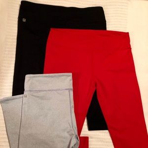 Fabletics Never worn! Black or Grey-stripe avail.
